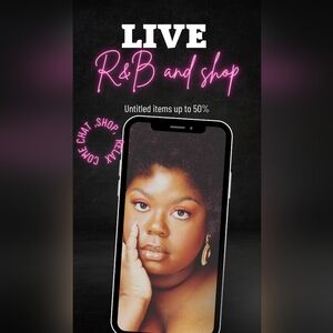 R&B AND SHOP LIVE SHOW. WOMEN'S,MENS AND CHILDREN'S CLOTHING 👑